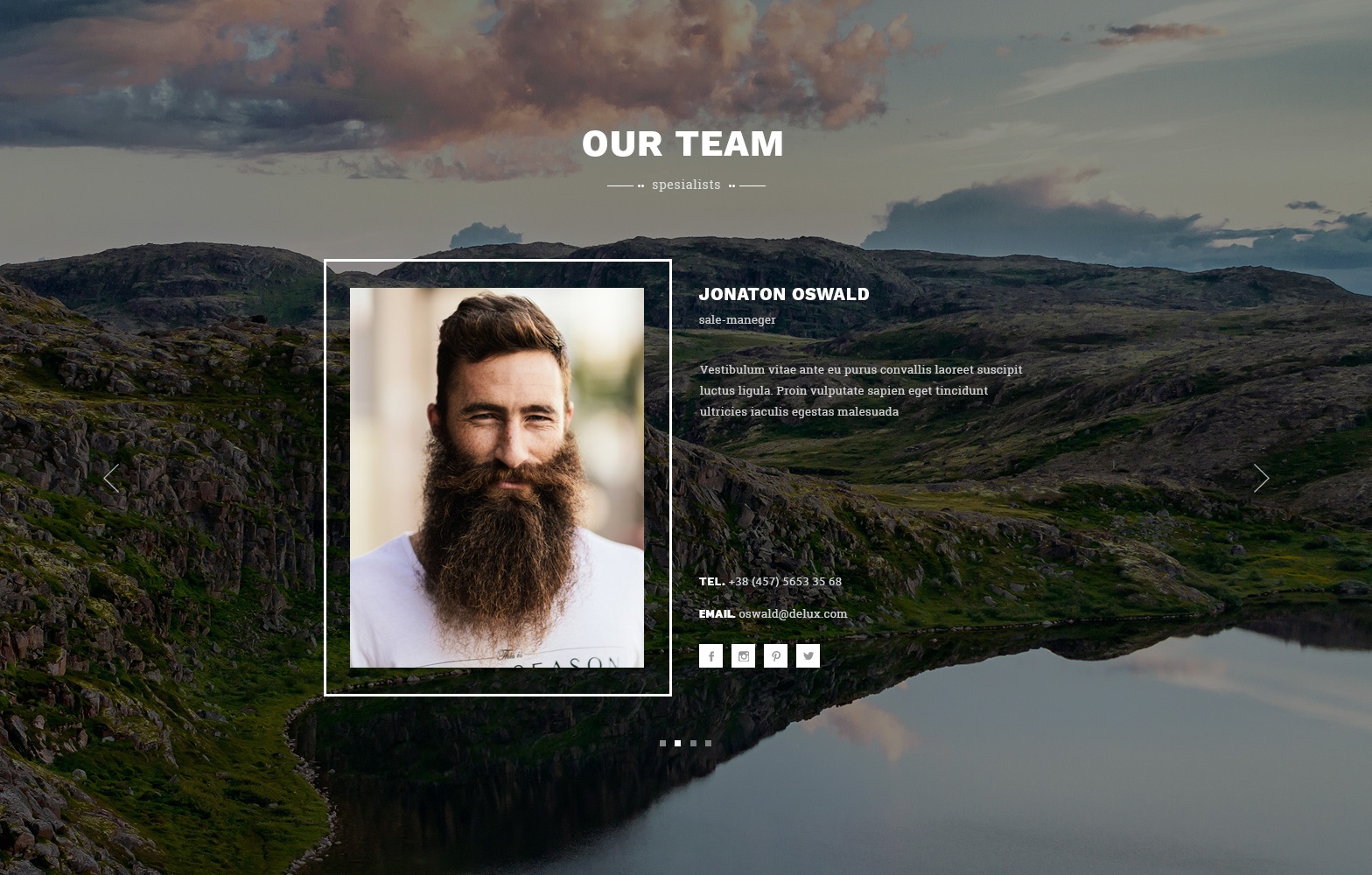 CSS3 Bootstrap Resume Theme